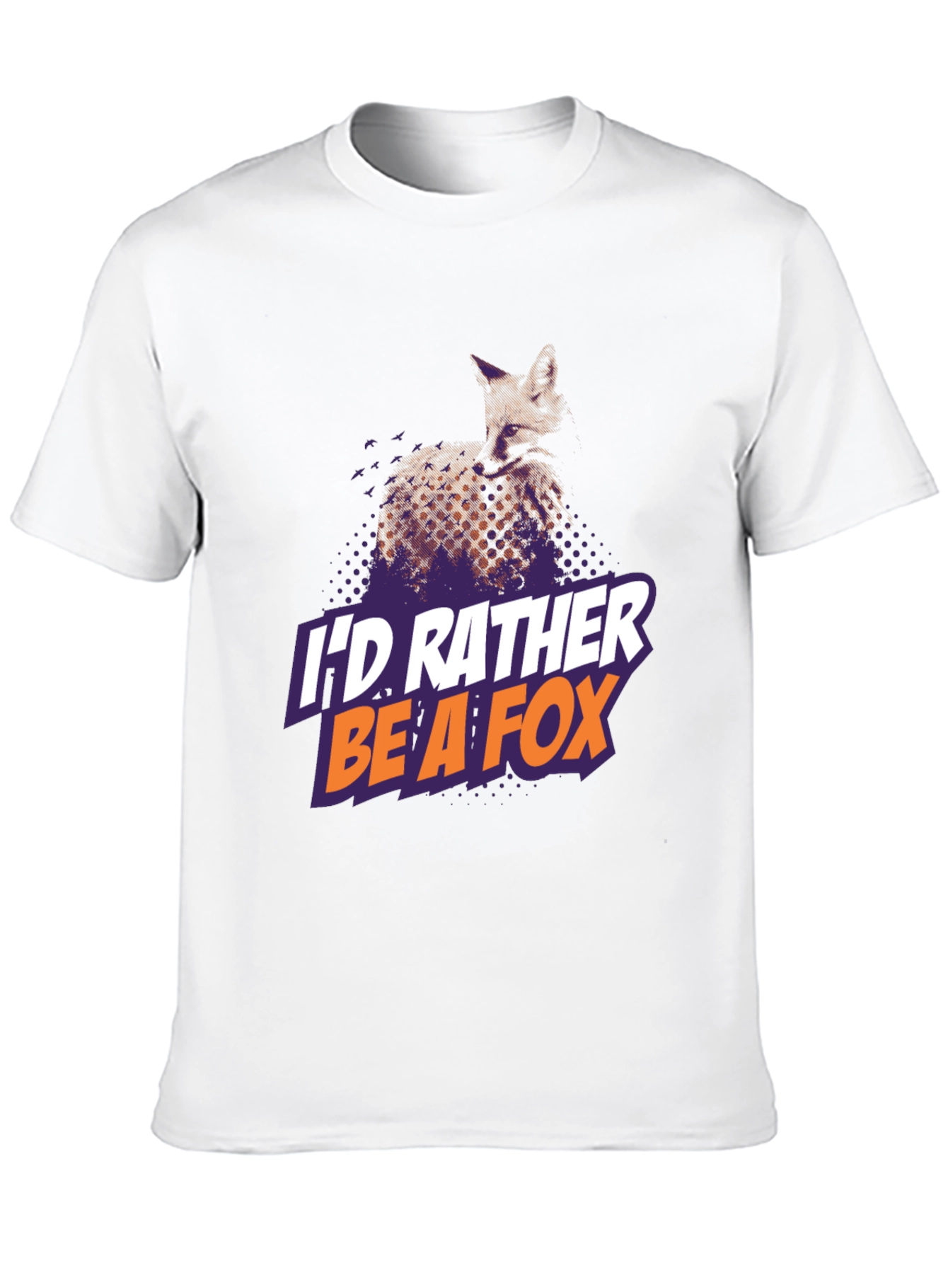 Id Rather Be A Fox Graphic Tee