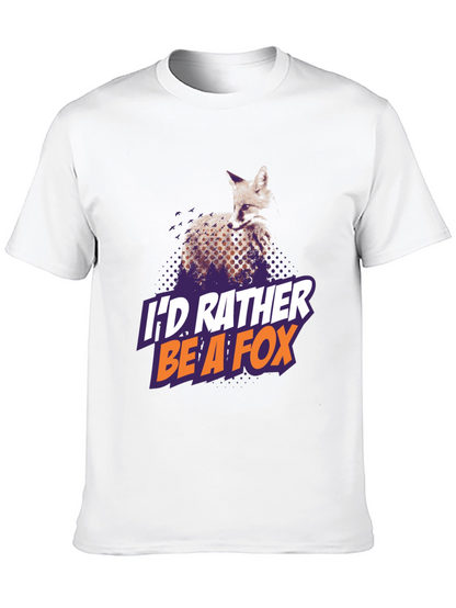 Id Rather Be A Fox Graphic Tee