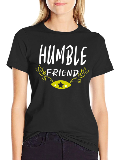 Humble Friend Graphic Tee - Black