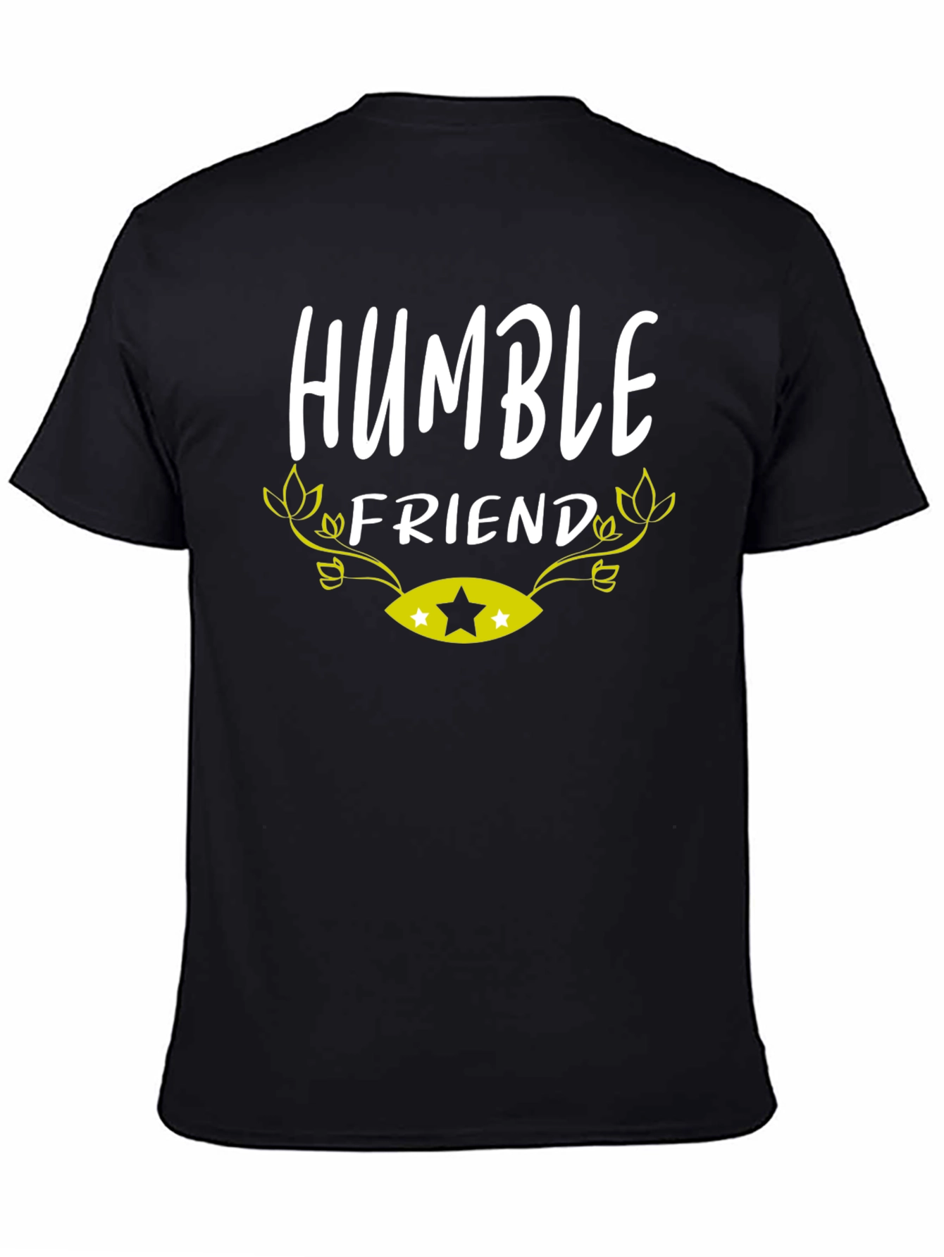 Humble Friend Graphic Tee - Black