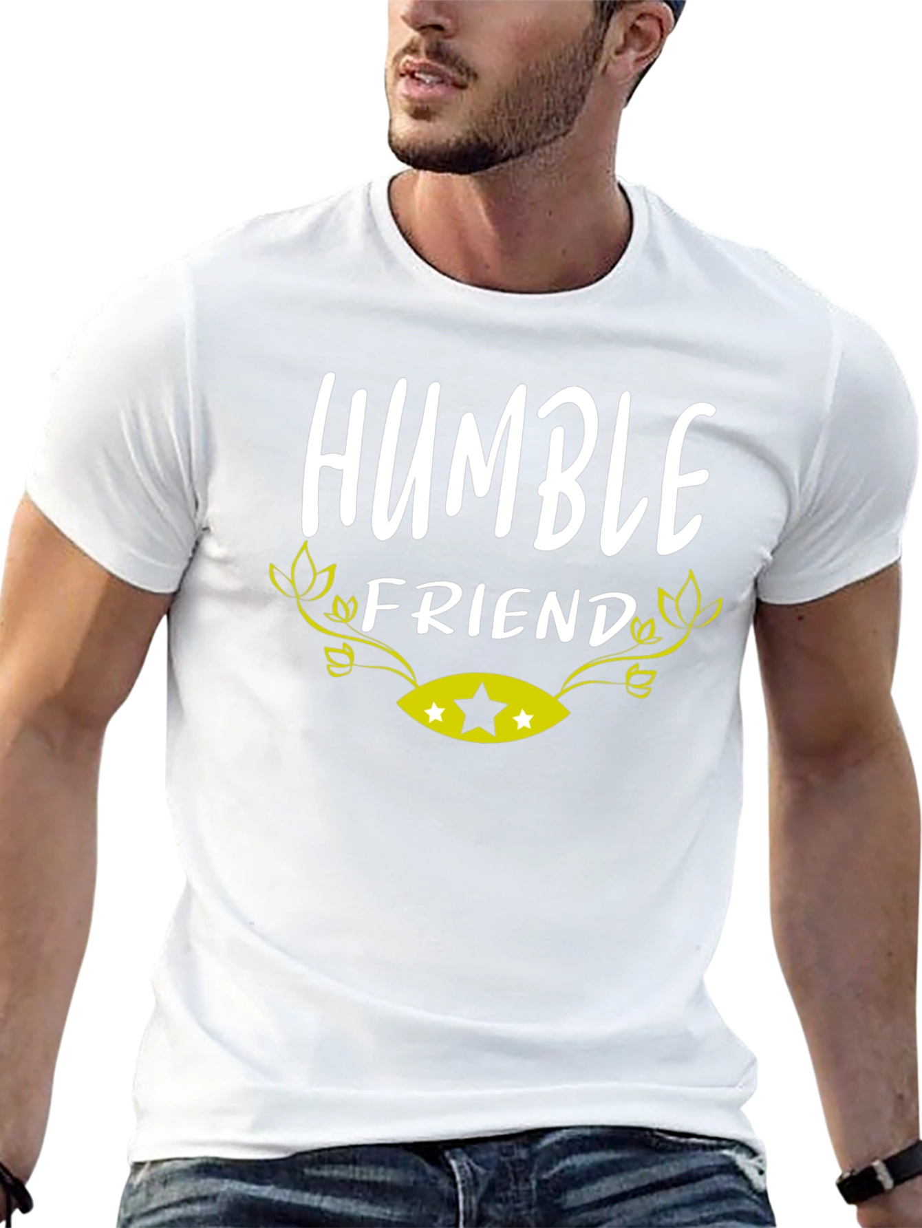 Humble Friend Graphic Tee - Black