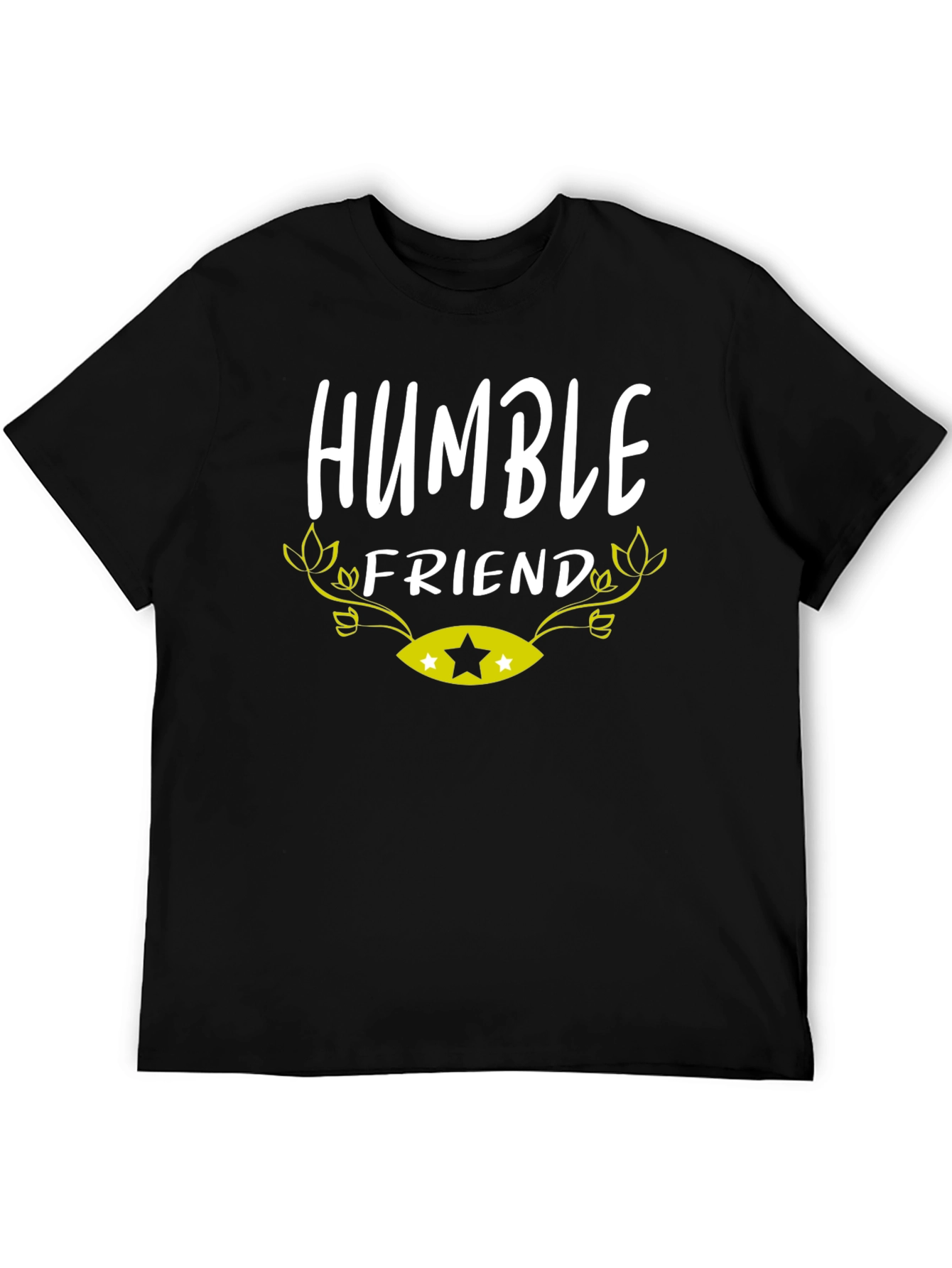 Humble Friend Graphic Tee - Black