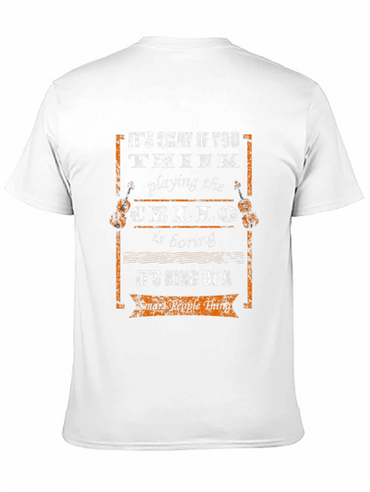 Cello Player Smart People Thing Graphic Tee