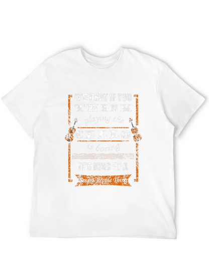 Cello Player Smart People Thing Graphic Tee