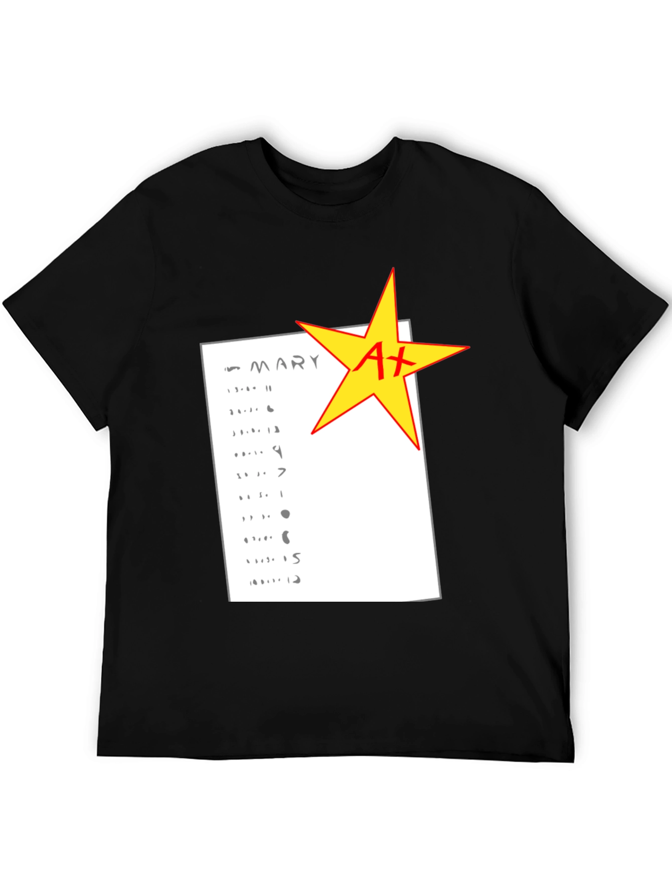 A+ Grade Sheet T-Shirt