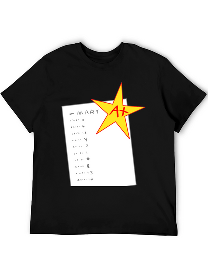 A+ Grade Sheet T-Shirt