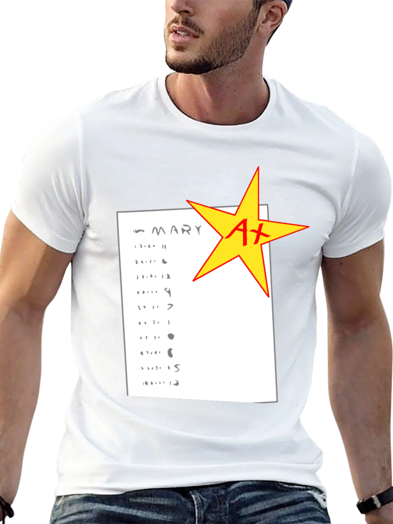 A+ Grade Sheet T-Shirt