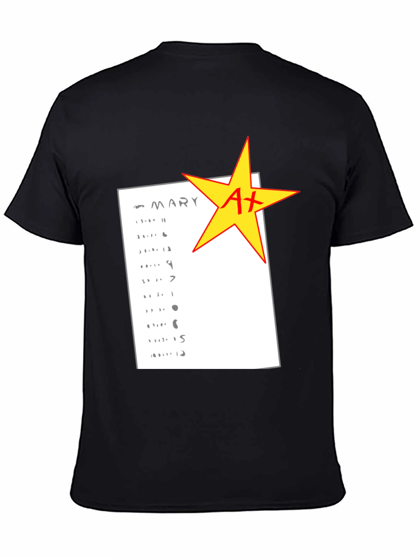 A+ Grade Sheet T-Shirt