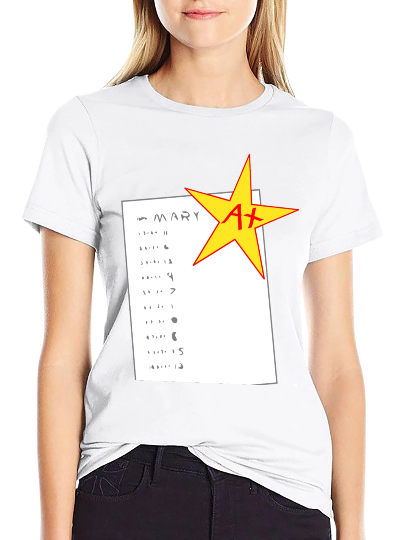 A+ Grade Sheet T-Shirt