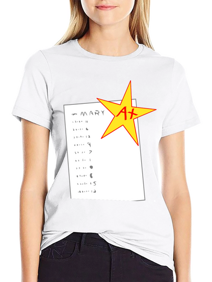 A+ Grade Sheet T-Shirt