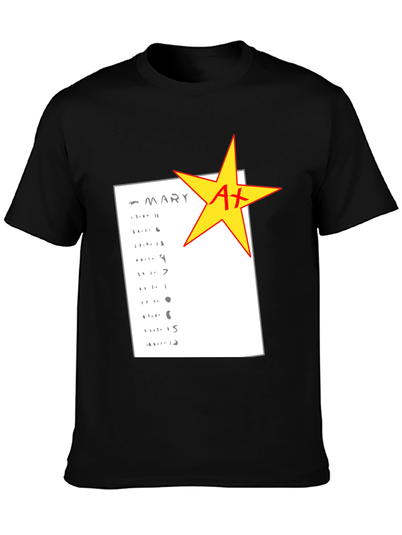A+ Grade Sheet T-Shirt