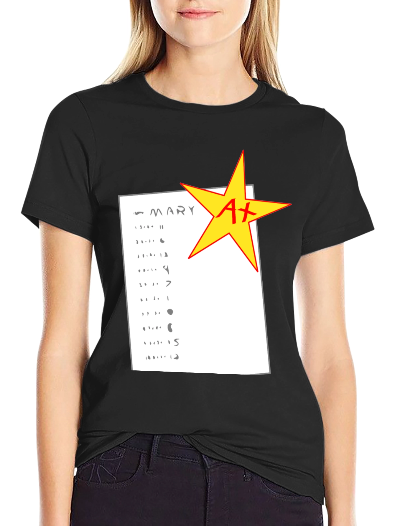 A+ Grade Sheet T-Shirt