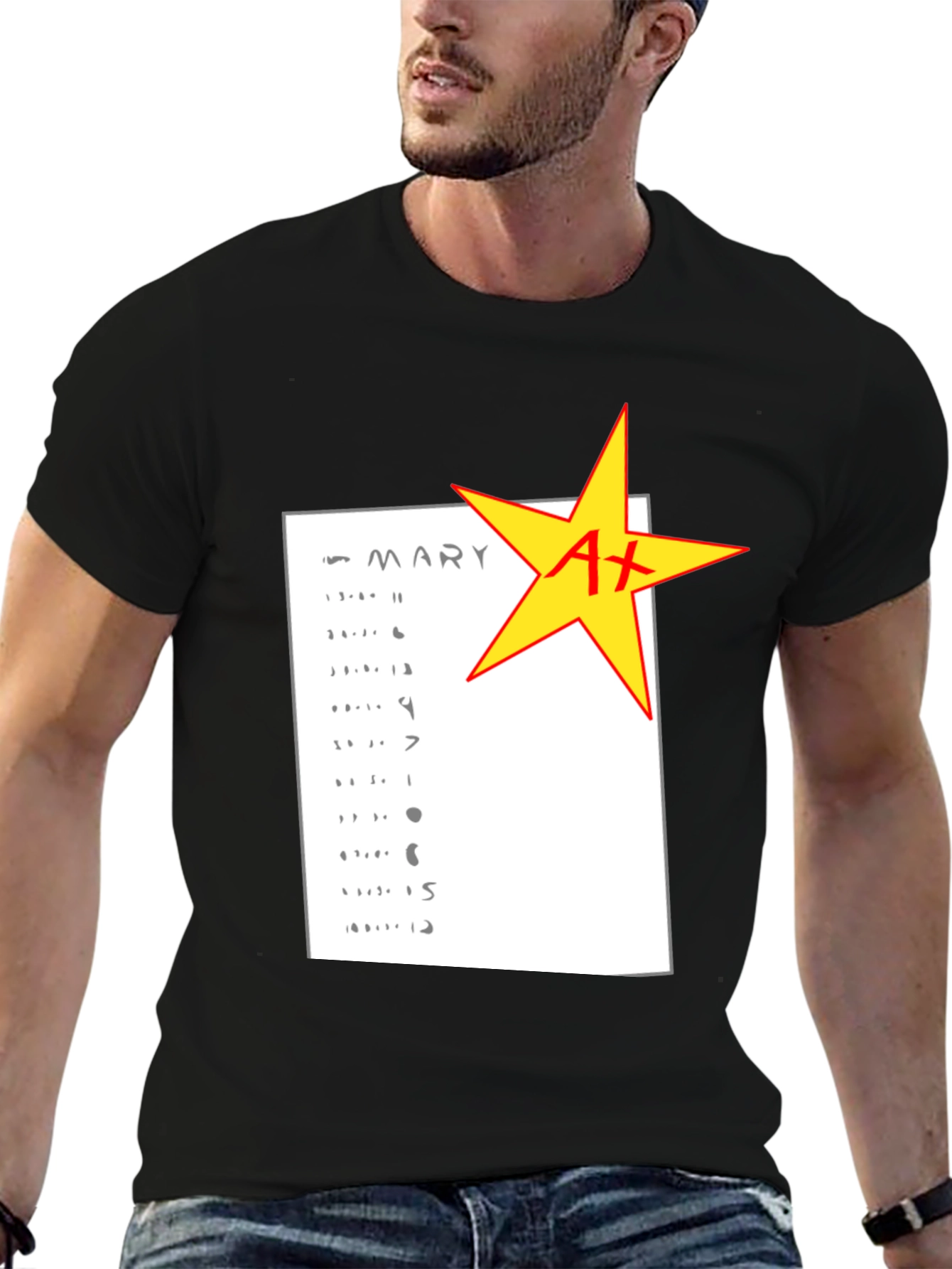 A+ Grade Sheet T-Shirt