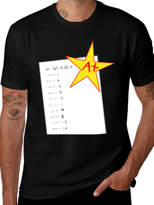 A+ Grade Sheet T-Shirt