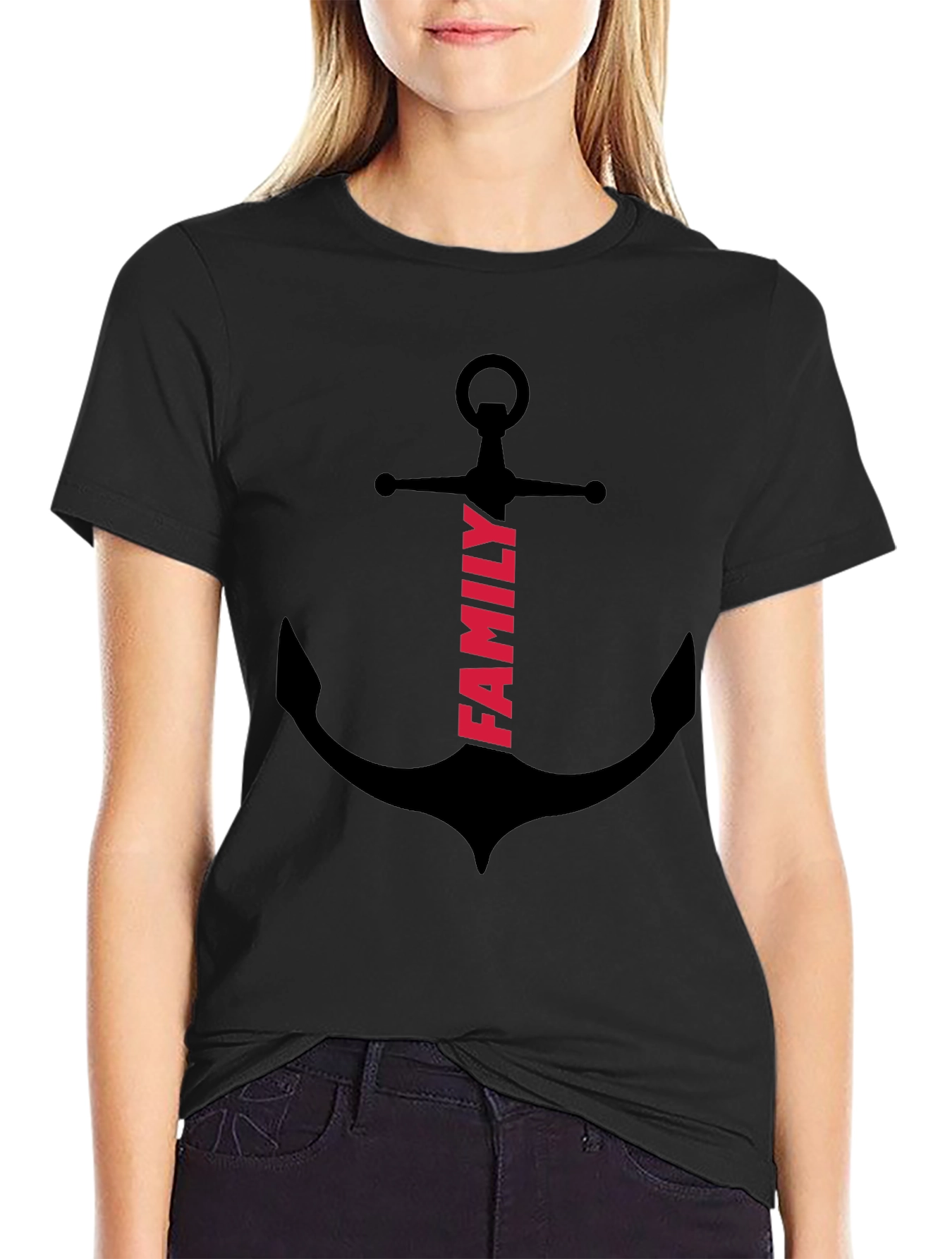 Family Anchor T-Shirt - Stylish Comfort