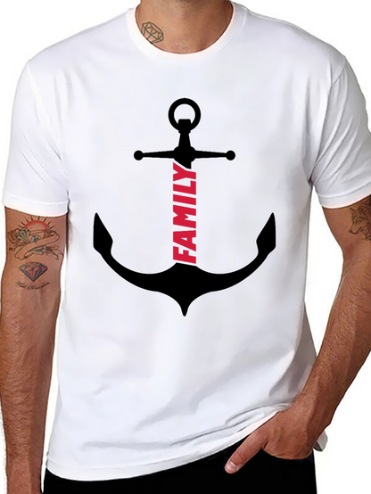 Family Anchor T-Shirt - Stylish Comfort
