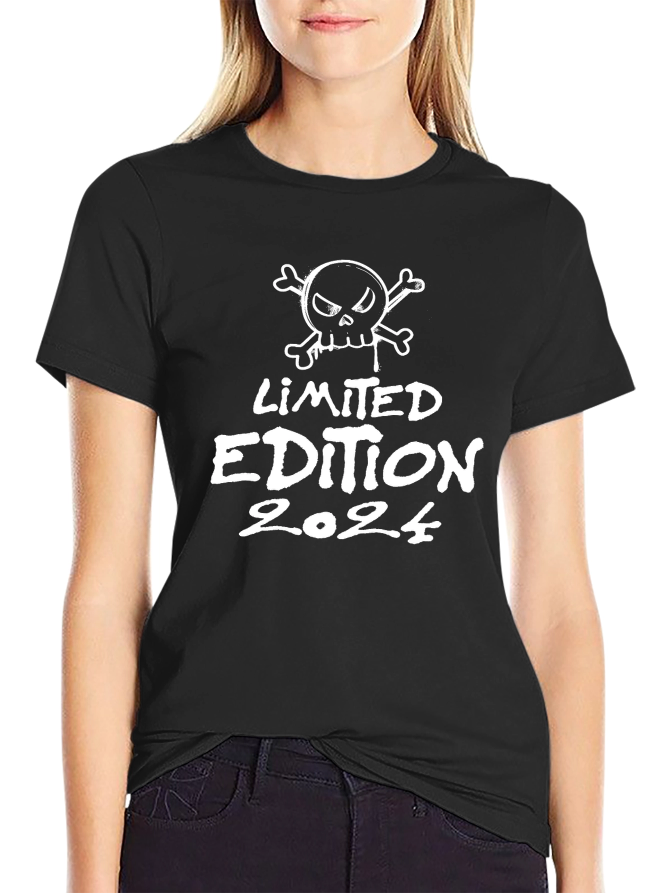 Limited Edition 2024 Skull Graphic T-Shirt