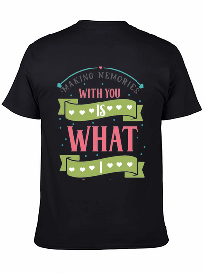 Making Memories T-Shirt - Heart Design