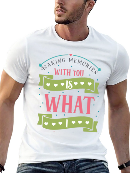 Making Memories T-Shirt - Heart Design