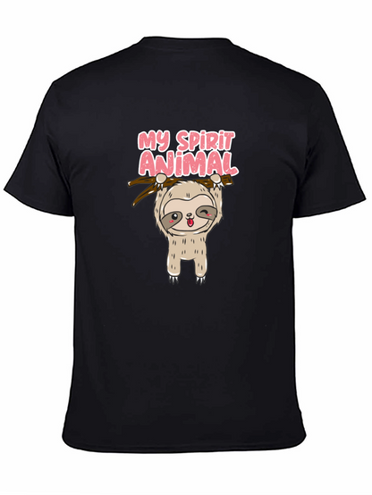 Cute Sloth My Spirit Animal Graphic T-Shirt
