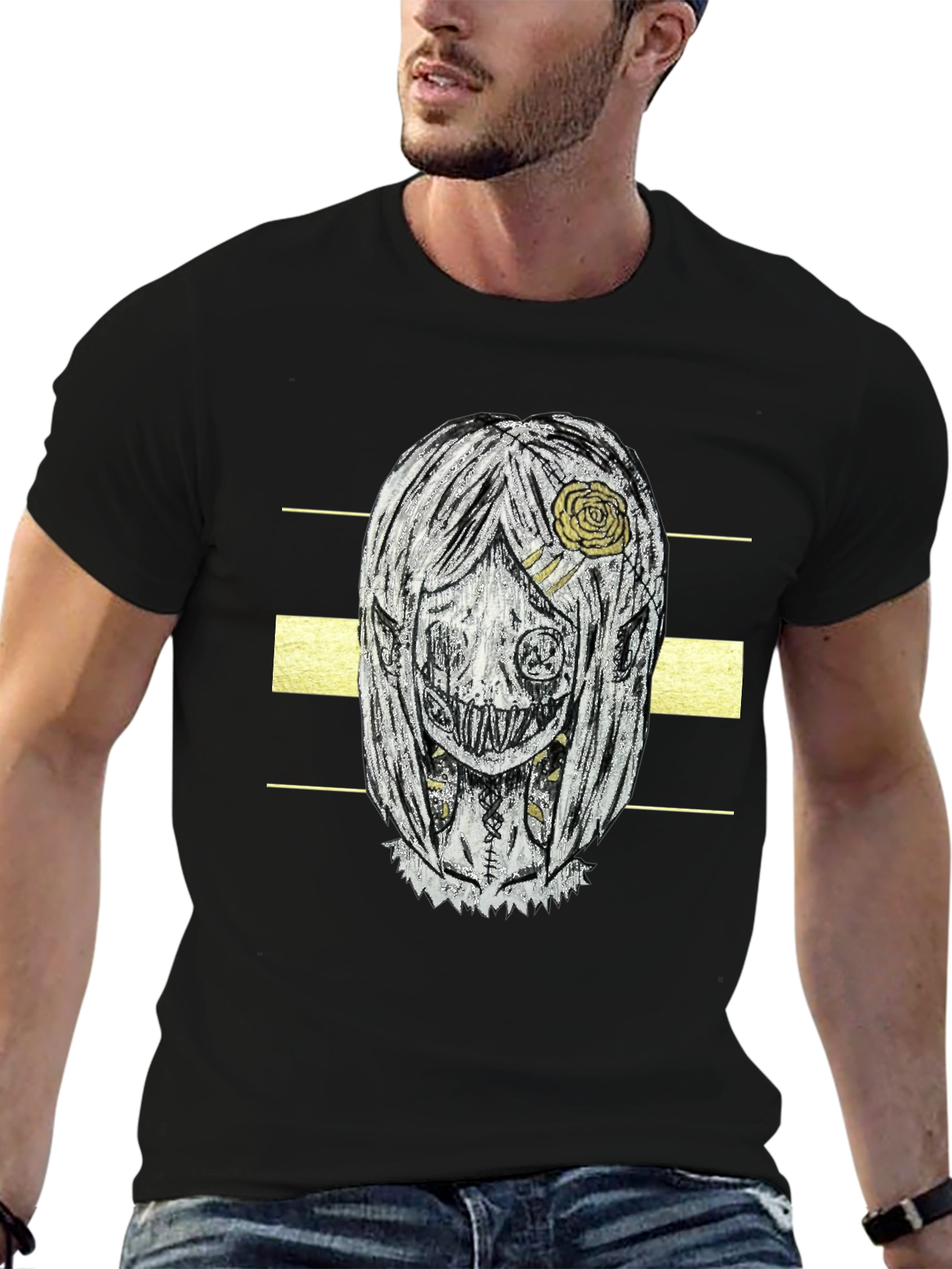Creepy Doll Graphic Tee
