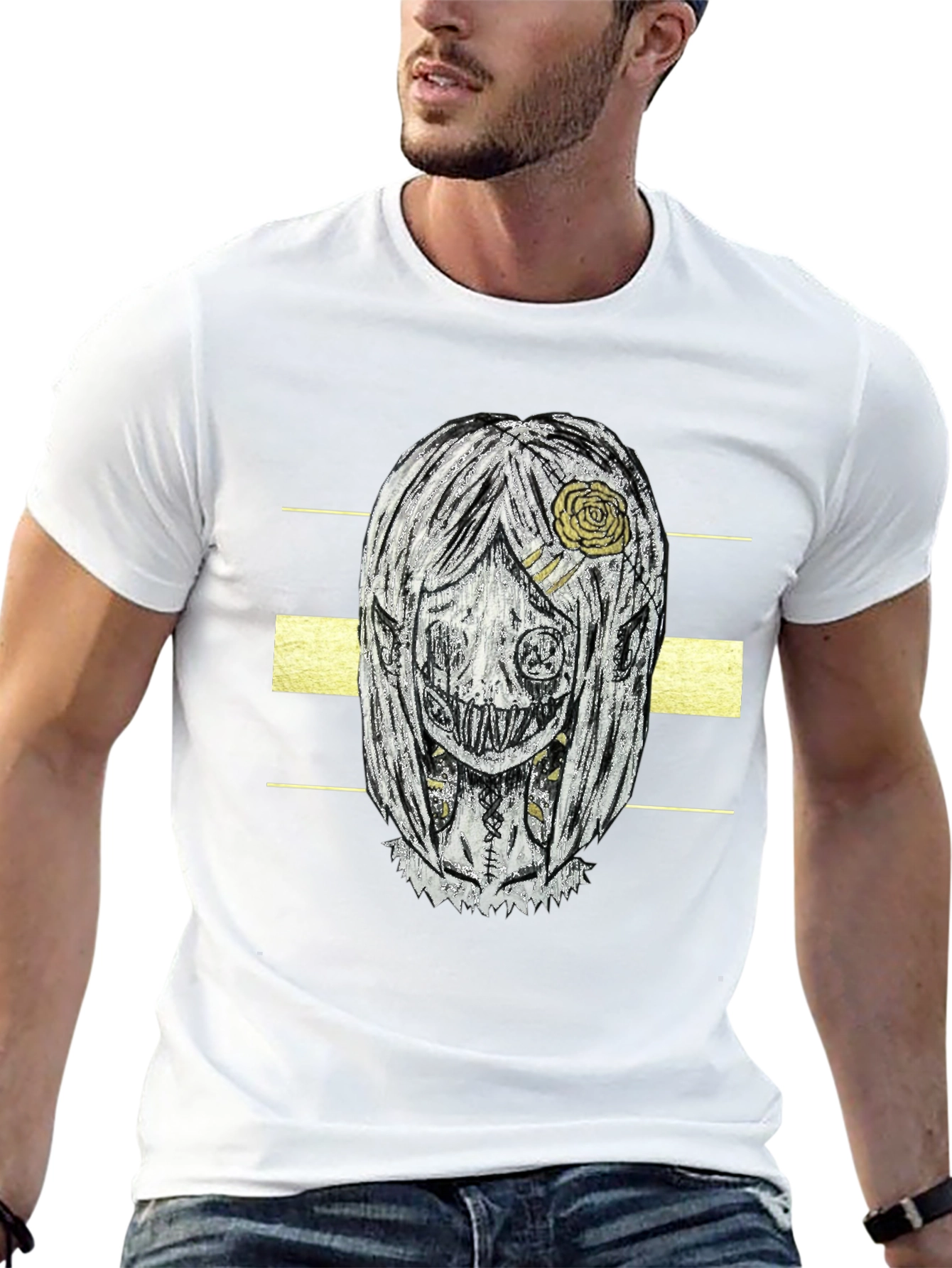 Creepy Doll Graphic Tee