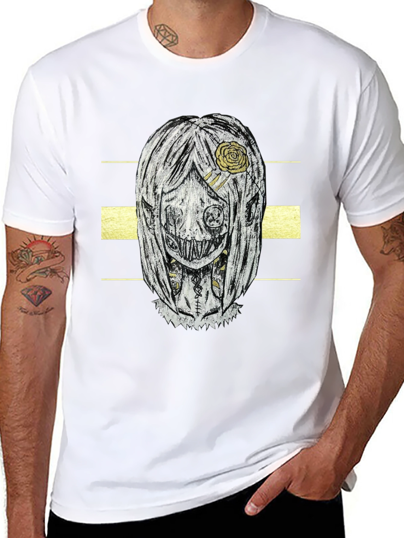 Creepy Doll Graphic Tee