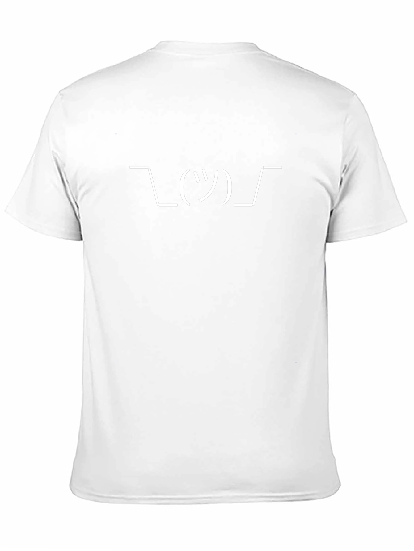 Shrug Emoji Graphic Tee -  Casual Comfort
