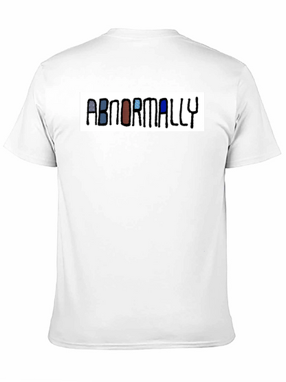 Abnormally Funny Graphic Tee - Black Casual T-Shirt