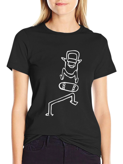 Skateboarding T-Shirt - Cool Skater Design Tee