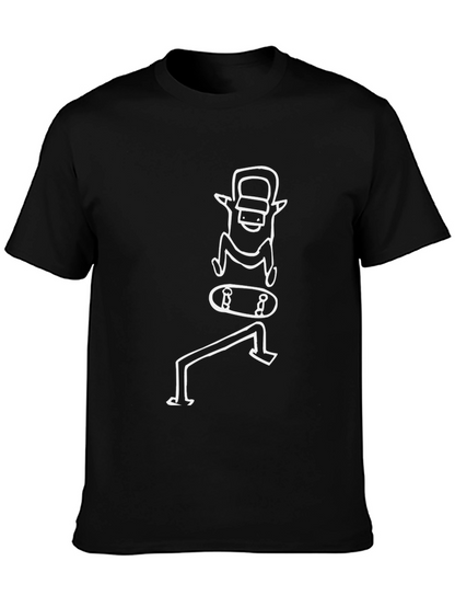 Skateboarding T-Shirt - Cool Skater Design Tee