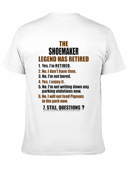 Shoemaker Legend Retired Graphic Novelty T-Shirt