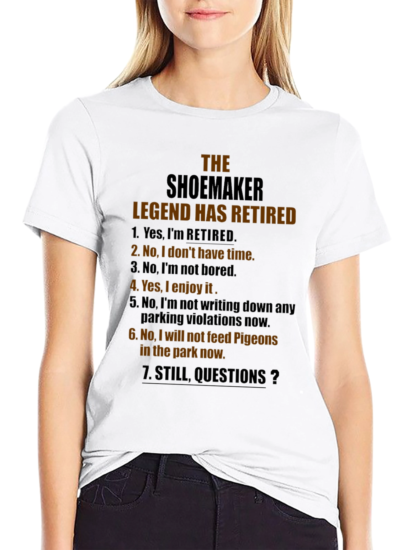 Shoemaker Legend Retired Graphic Novelty T-Shirt