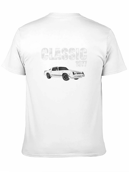 Classic 1977 Car Black T-Shirt