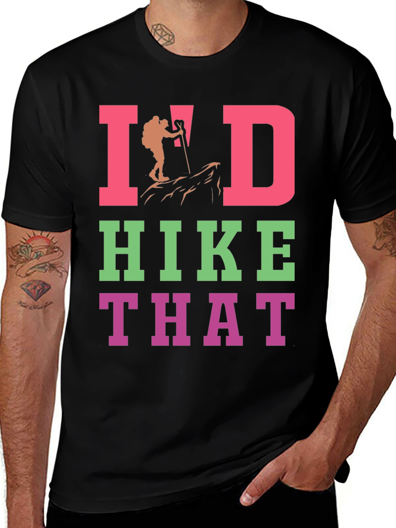 Id Hike That Graphic T-Shirt