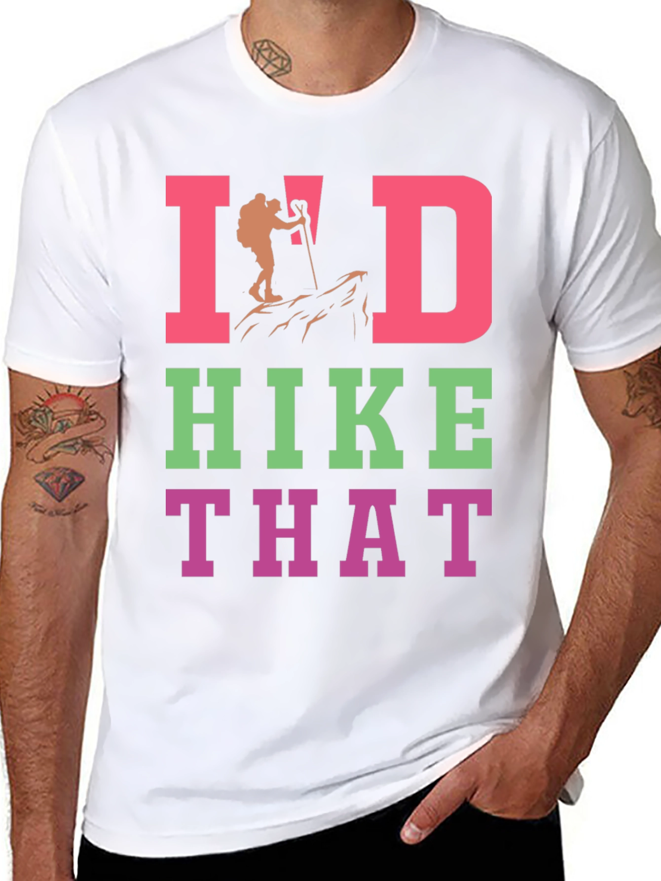Id Hike That Graphic T-Shirt