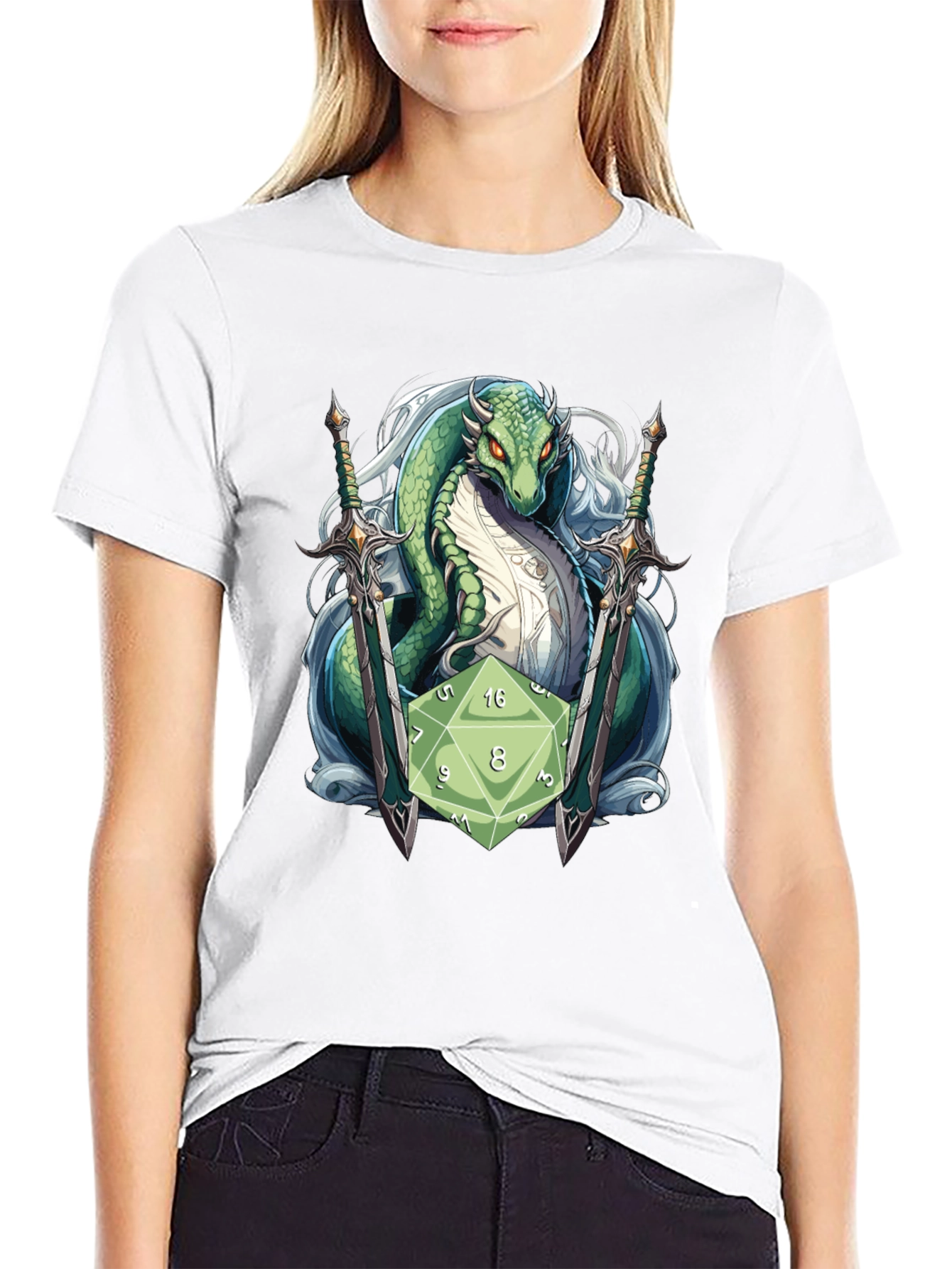 Dragon Dice T-Shirt - D&D Style