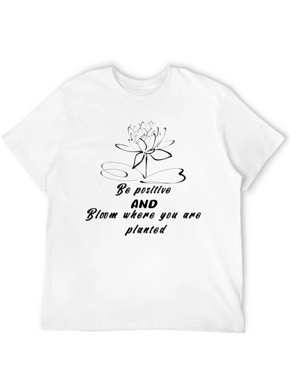 Be Positive Graphic T-Shirt