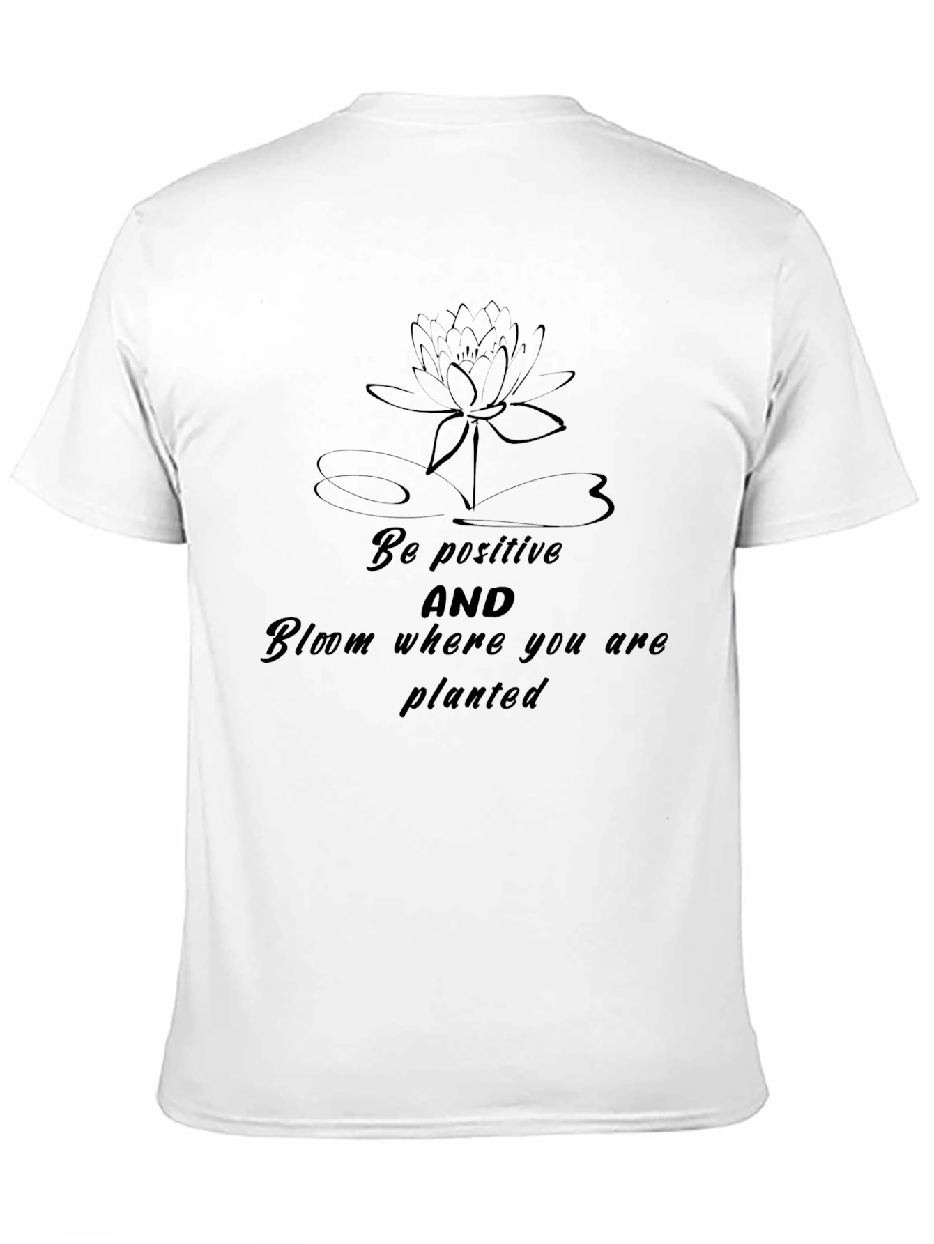 Be Positive Graphic T-Shirt