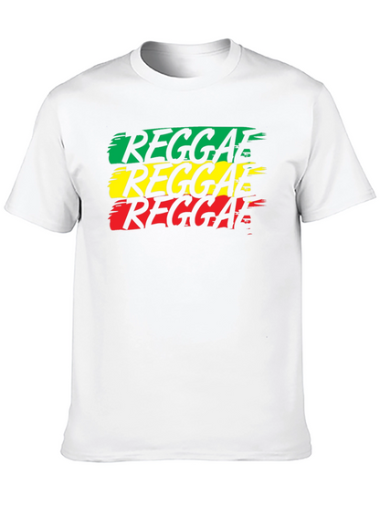 Reggae Rasta T-Shirt - Green Yellow Red