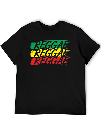 Reggae Rasta T-Shirt - Green Yellow Red