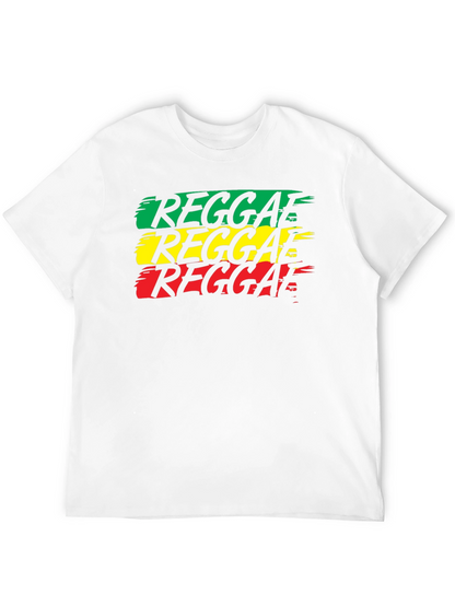 Reggae Rasta T-Shirt - Green Yellow Red