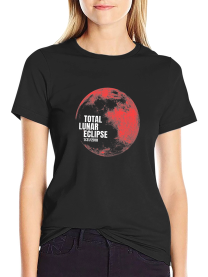 Total Lunar Eclipse 1/31/2018 Graphic T-Shirt