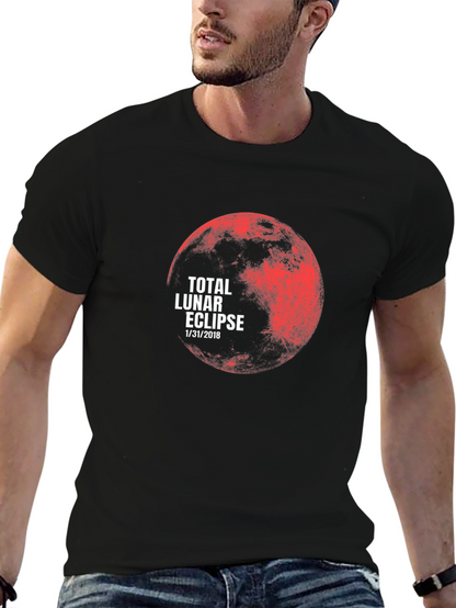 Total Lunar Eclipse 1/31/2018 Graphic T-Shirt
