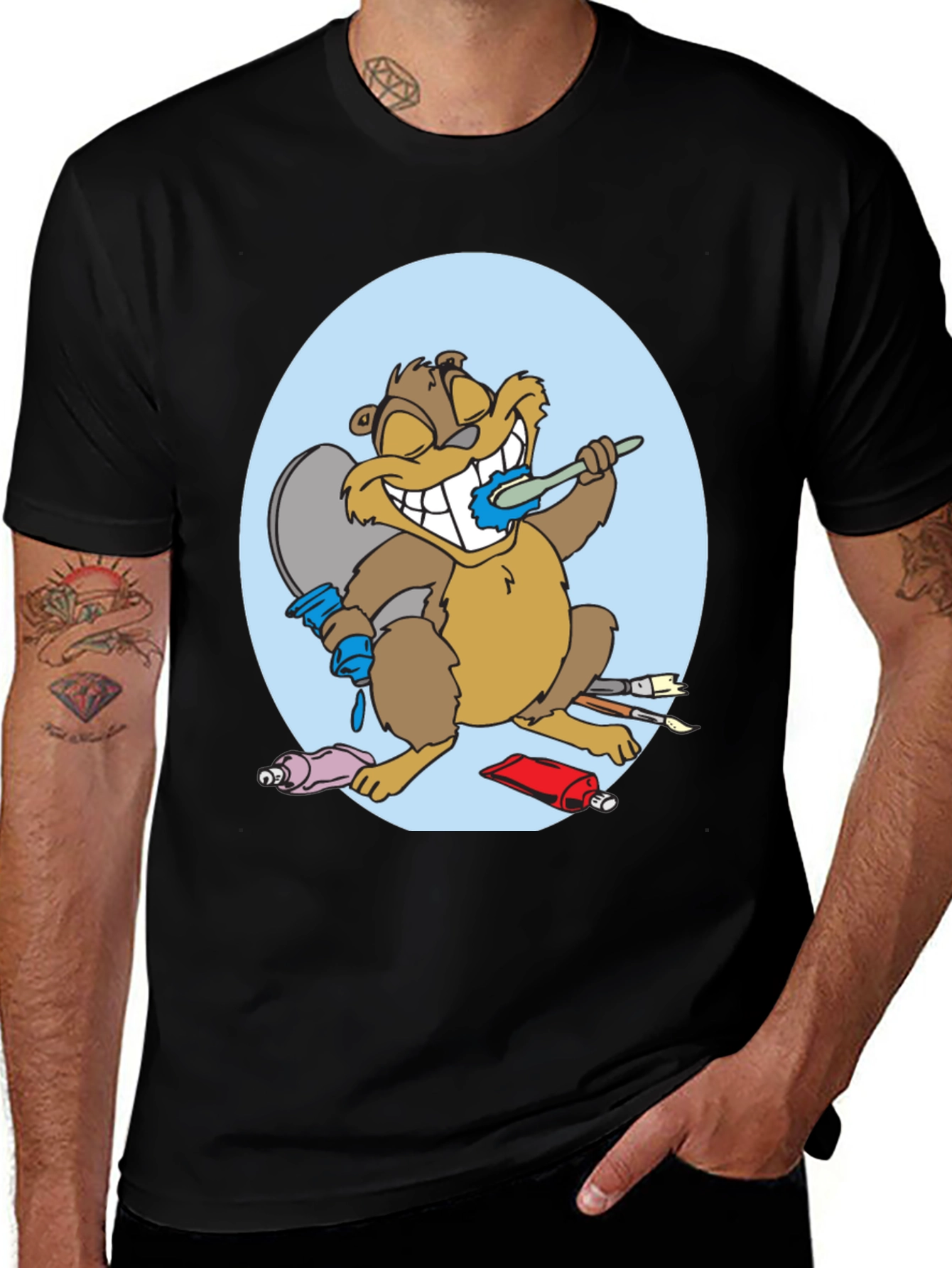 Painter Beaver Graphic Tee