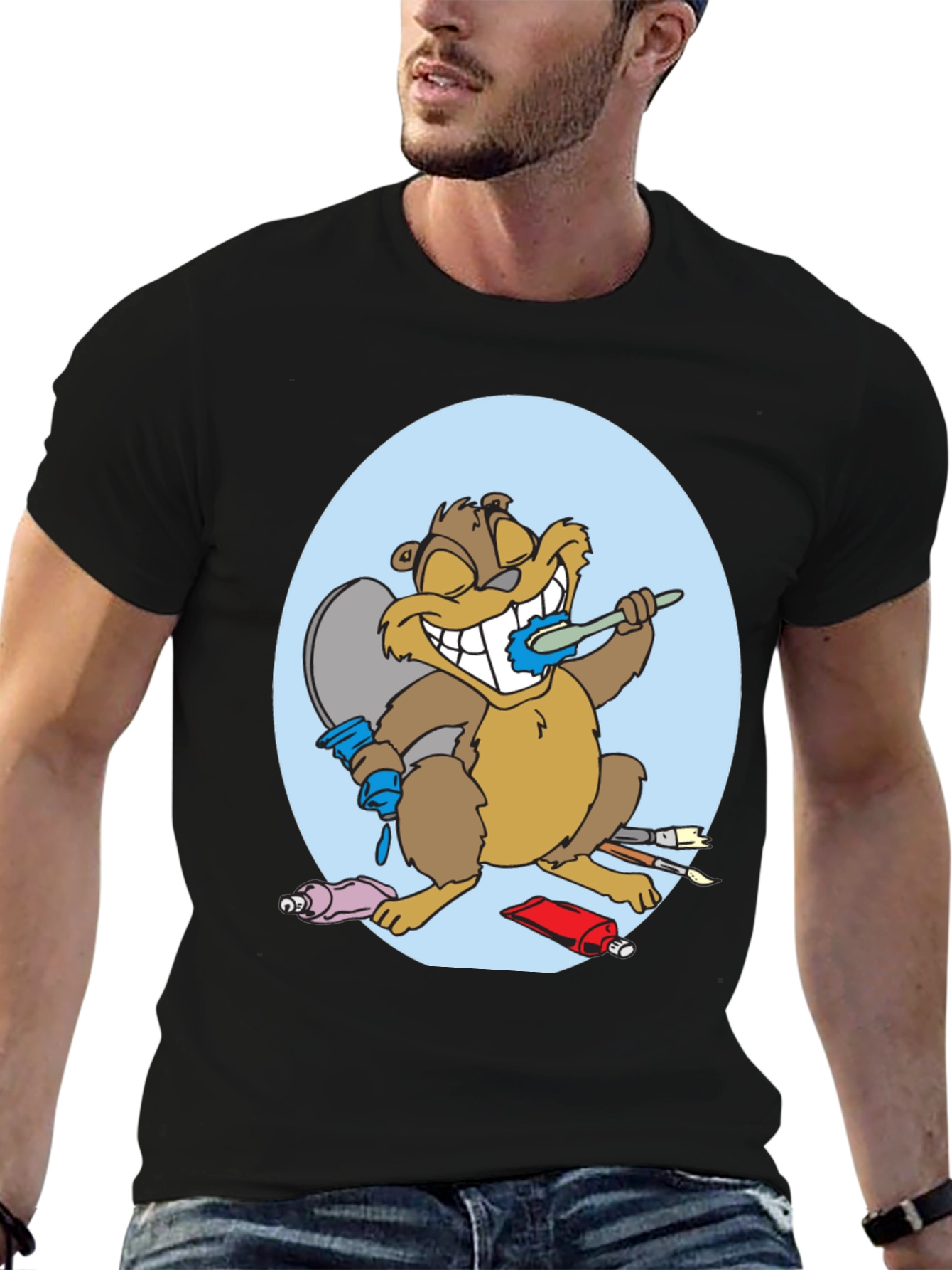 Painter Beaver Graphic Tee