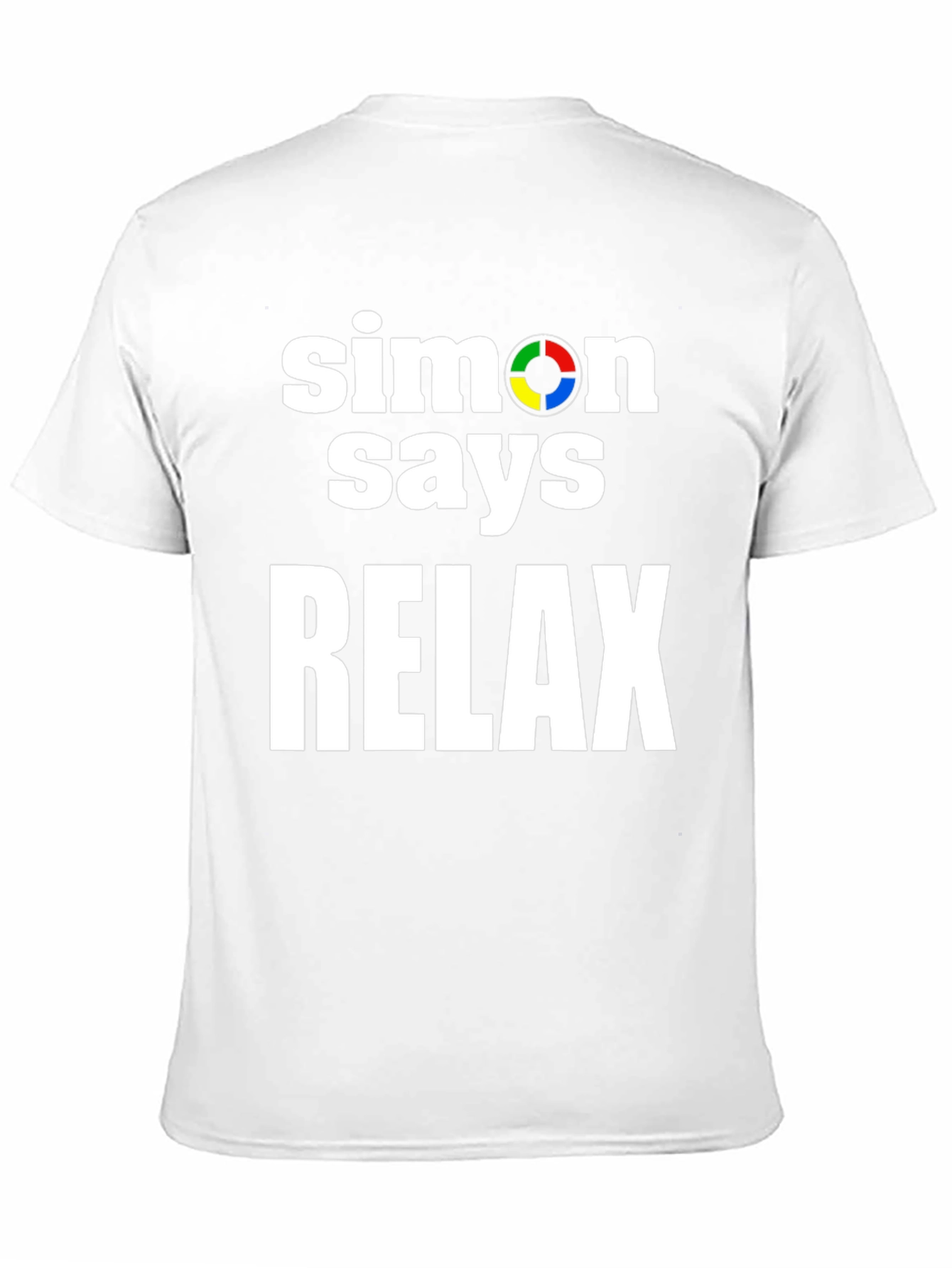 Simon Says Relax Graphic T-Shirt - Comfort Fit