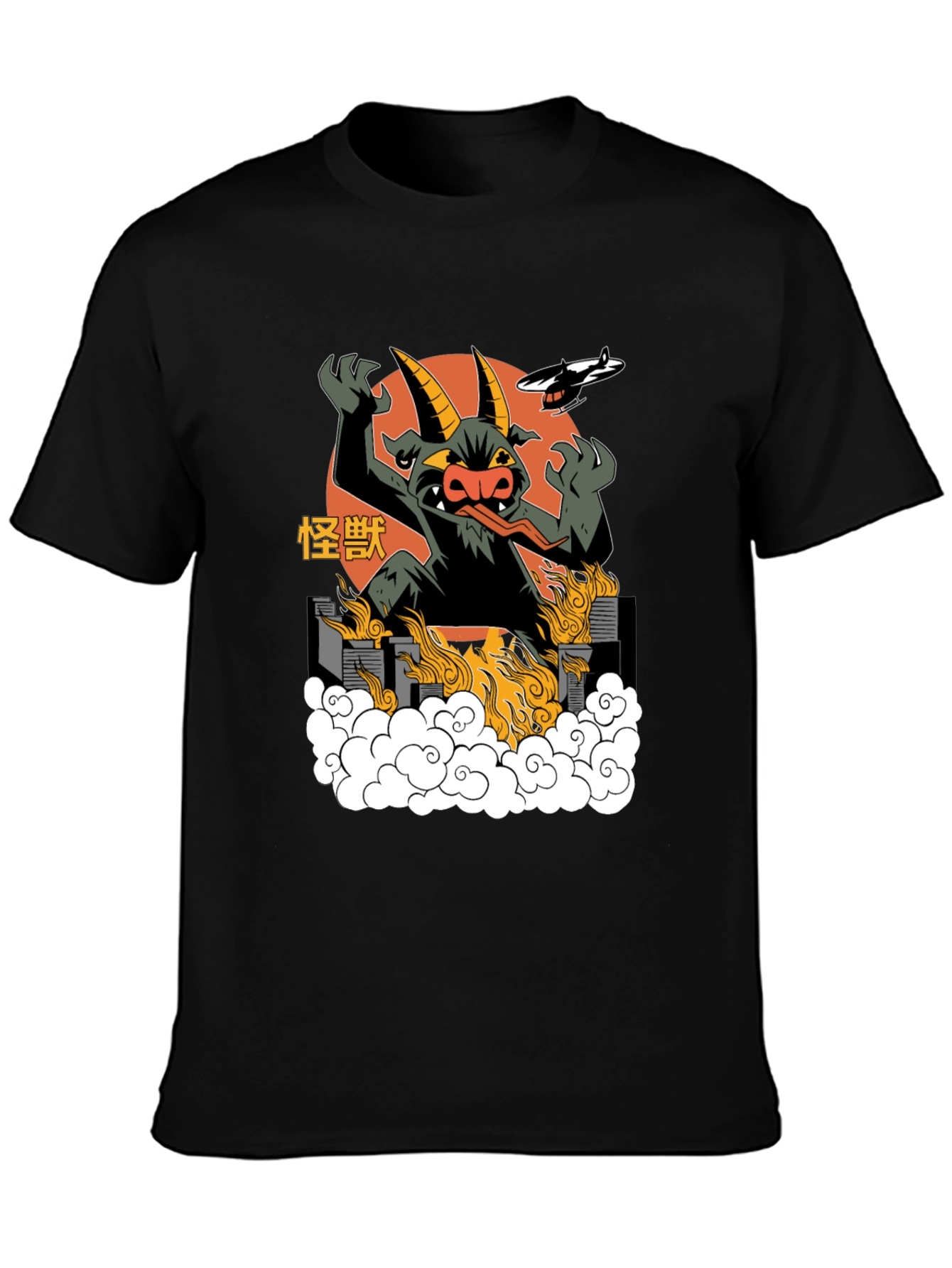 Monster Attack Graphic Tee