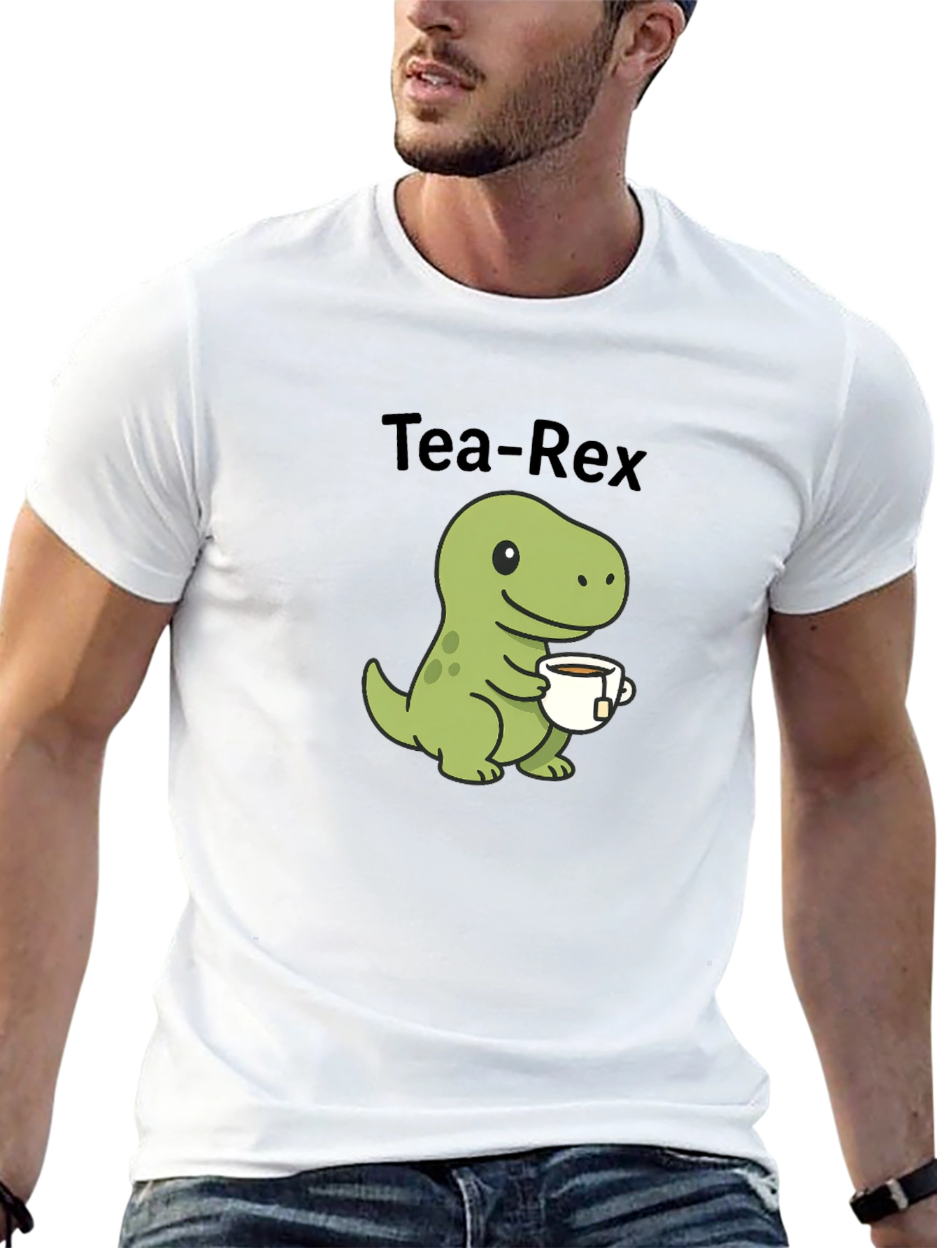 Tea-Rex T-Shirt - Dinosaur Lovers Tea Time Tee