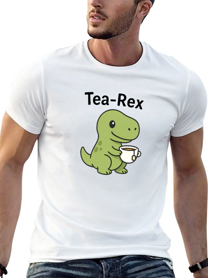 Tea-Rex T-Shirt - Dinosaur Lovers Tea Time Tee